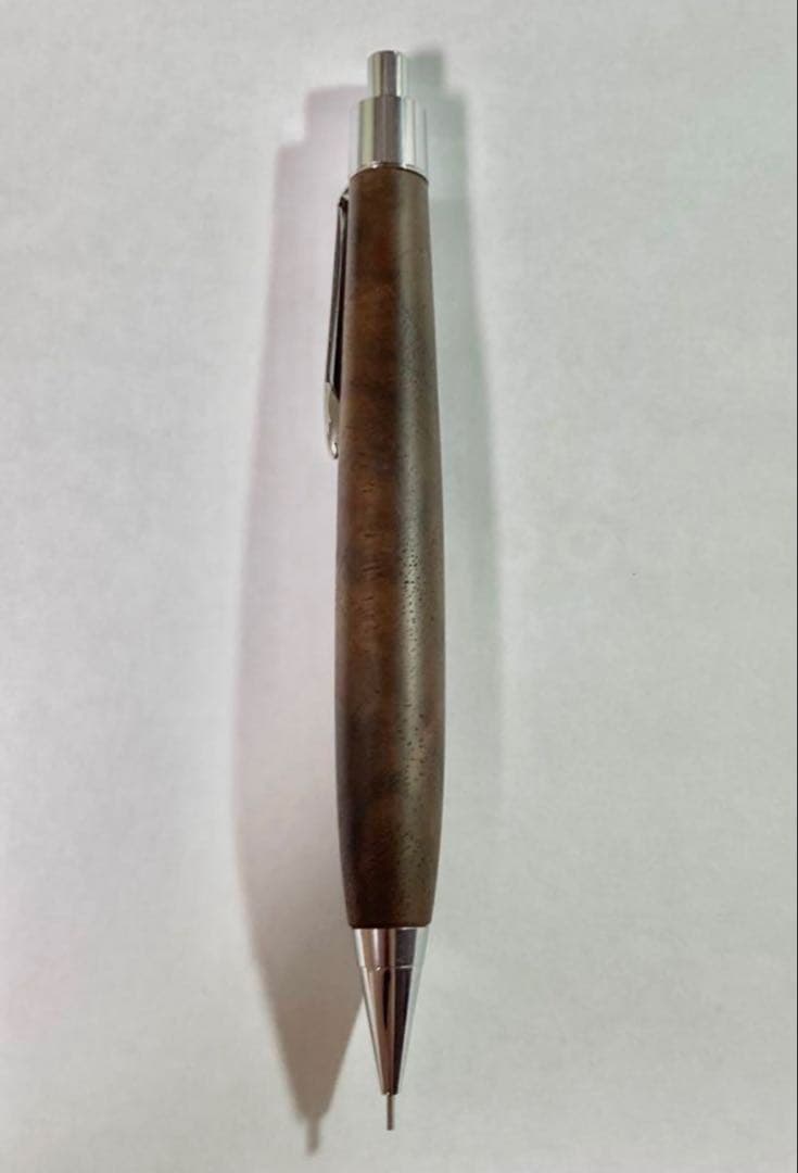 クラフトエー　シャープペンシルII クラロウォールナット瘤杢0.5 クラフトA