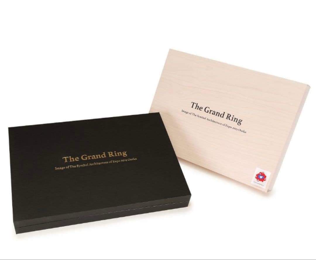 万博おまけ！！ The Grand Ring 木製工作キット 大屋根リング