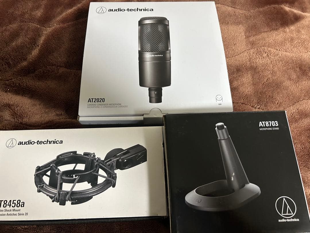 Audio-Technica AT2020 AT8458a AT8703セット