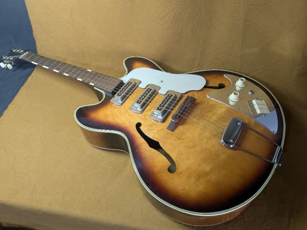 Y*様 テスコ　ep-17 TEISCO　EP-17 エレキギター　フルアコ　ジ