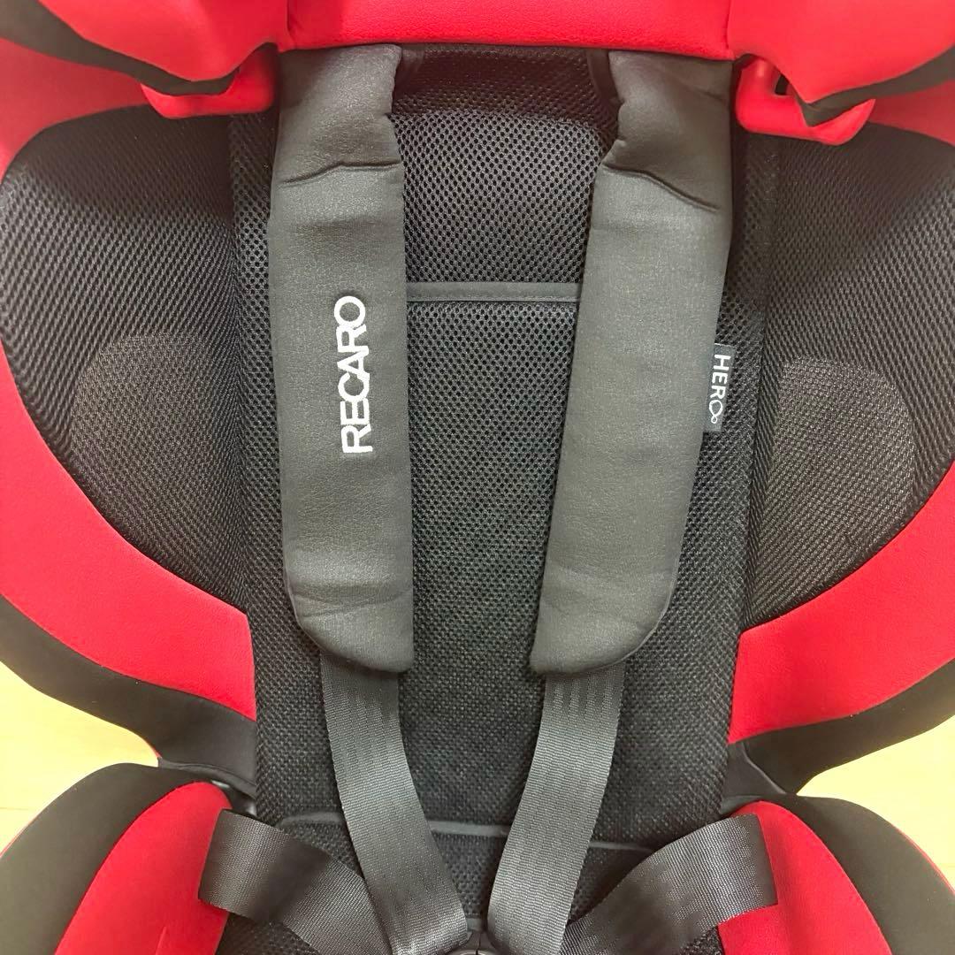 【極美品】レカロ J1 SELECT カーディナルレッド チャイルドシート