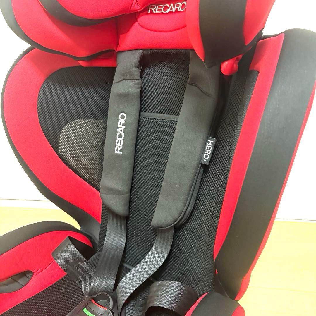 【極美品】レカロ J1 SELECT カーディナルレッド チャイルドシート