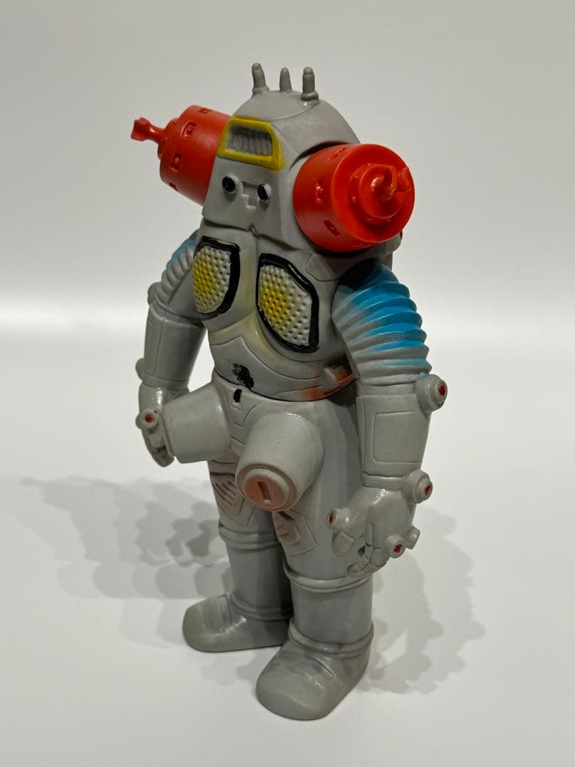 【秘蔵】マルサン　ブルマァク移行期　ソフビ　キングジョー　補修なし　当時物