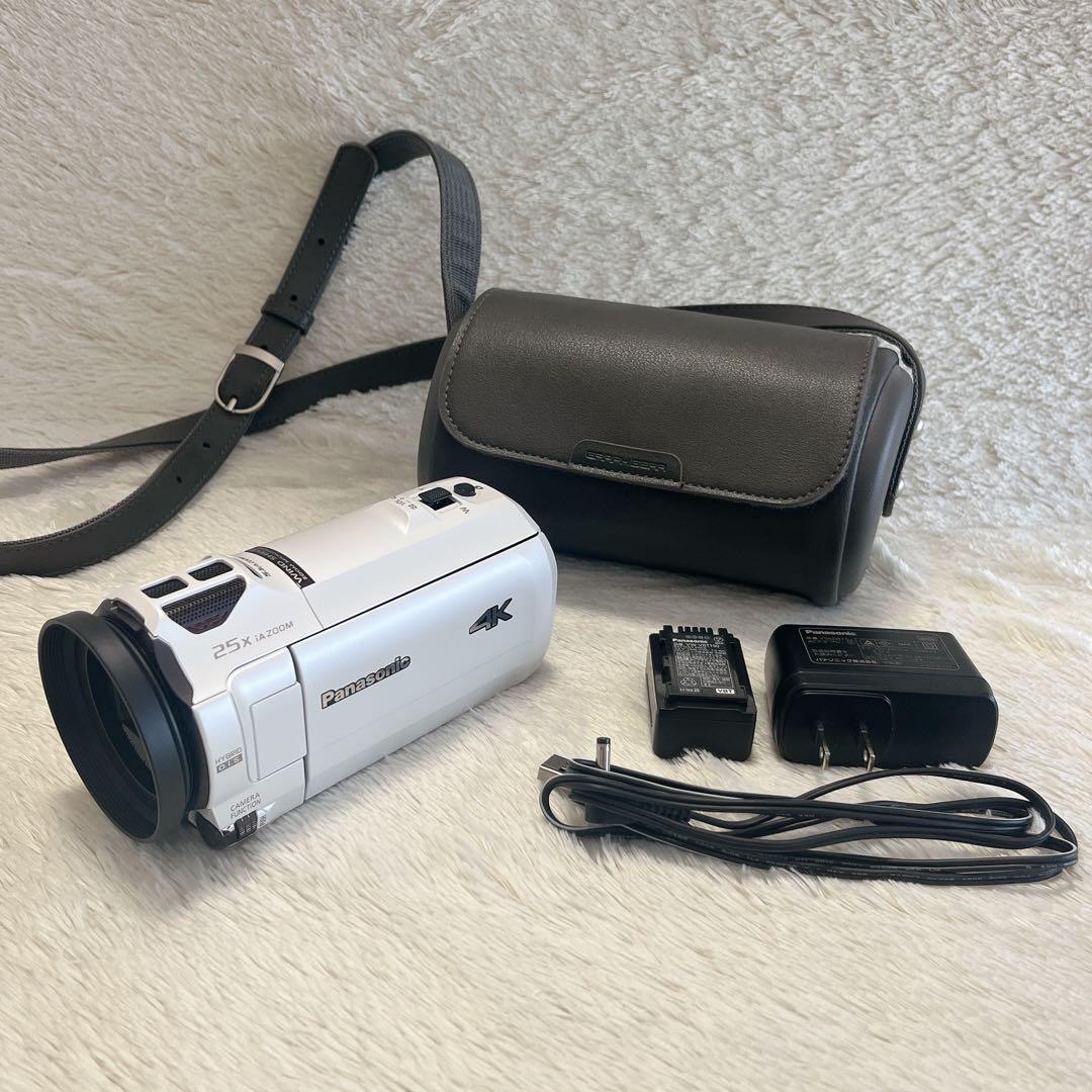 [極美品］Panasonic 4Kビデオカメラ HC-VX992MS ポーチ付