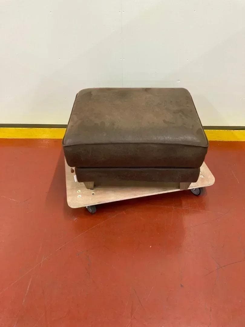 オットマン スツール コロンバス　RELAX FORM　ブラウン　こげ茶色