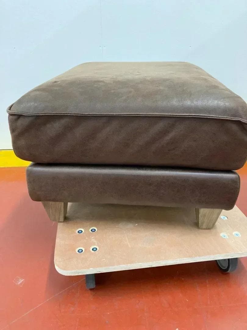 オットマン スツール コロンバス　RELAX FORM　ブラウン　こげ茶色