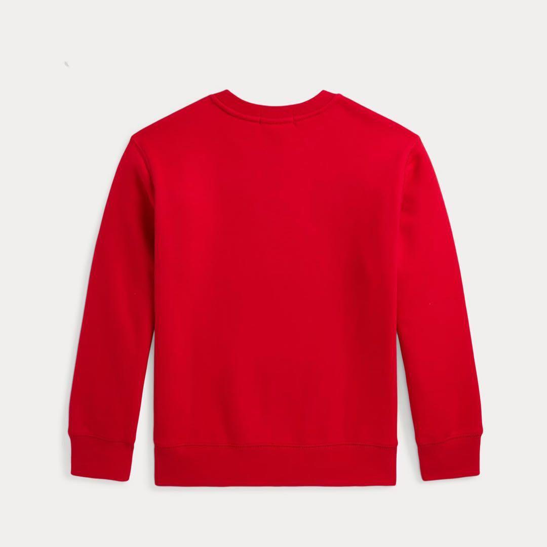 【新品】ラルフローレン ポロベア トレーナー レッド 160