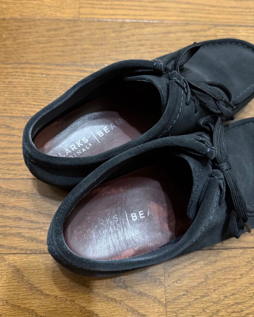 Clarks BEAMS別注 Wallabee GORE-TEX ダークネイビー