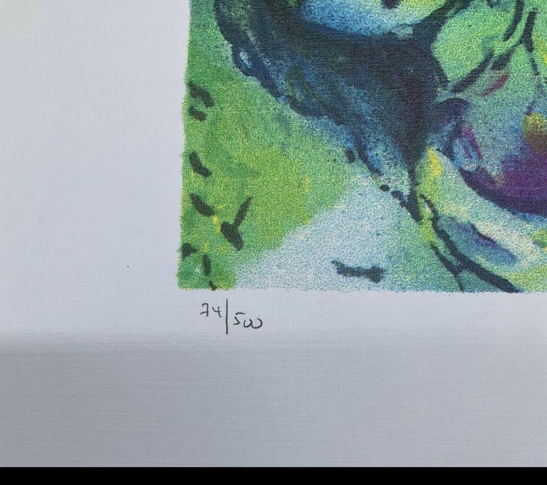 【訳あり】Paysage マルク シャガール リトグラフ 500部限定 証明書有