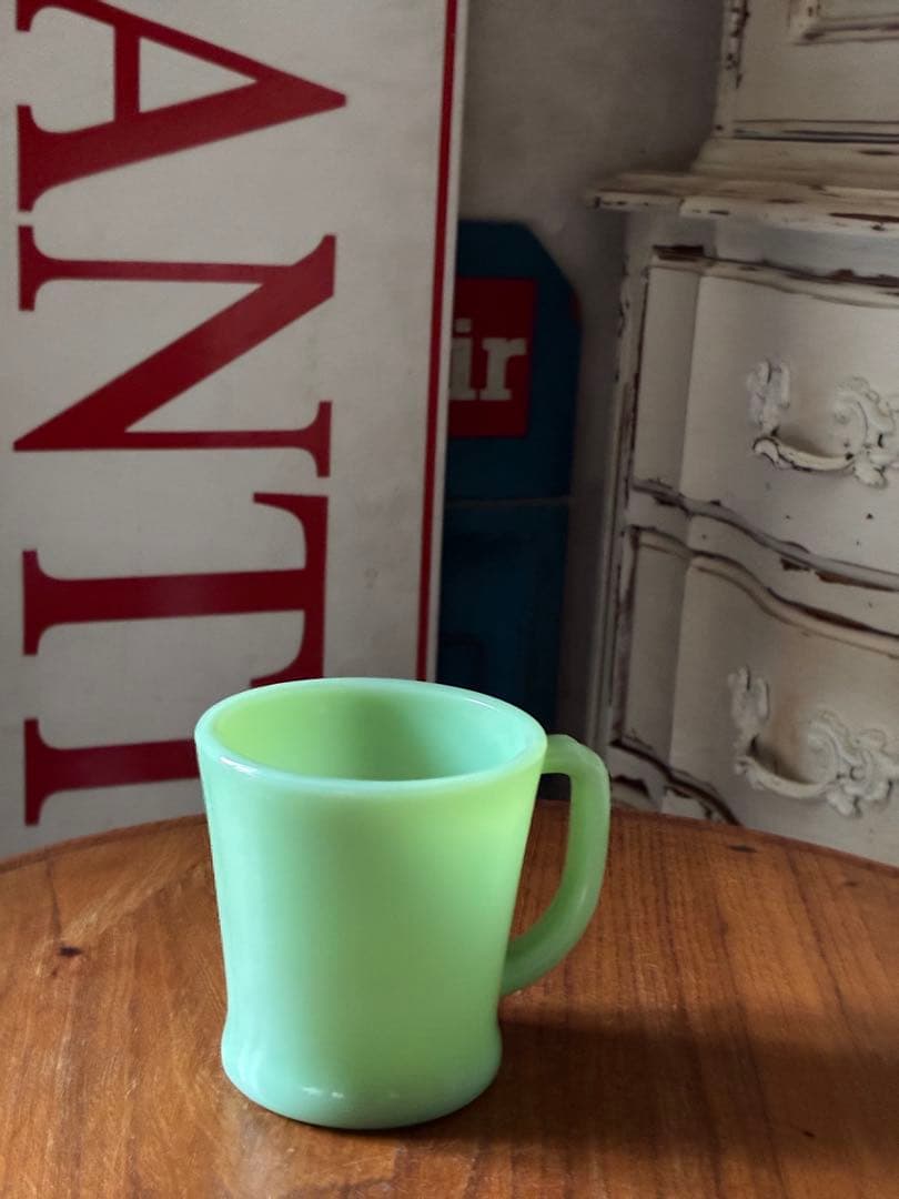 Fire King ファイヤーキング ジェダイ Dハンドル マグ　カップ 美品