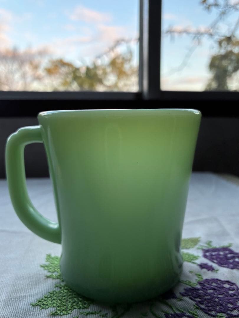 Fire King ファイヤーキング ジェダイ Dハンドル マグ　カップ 美品