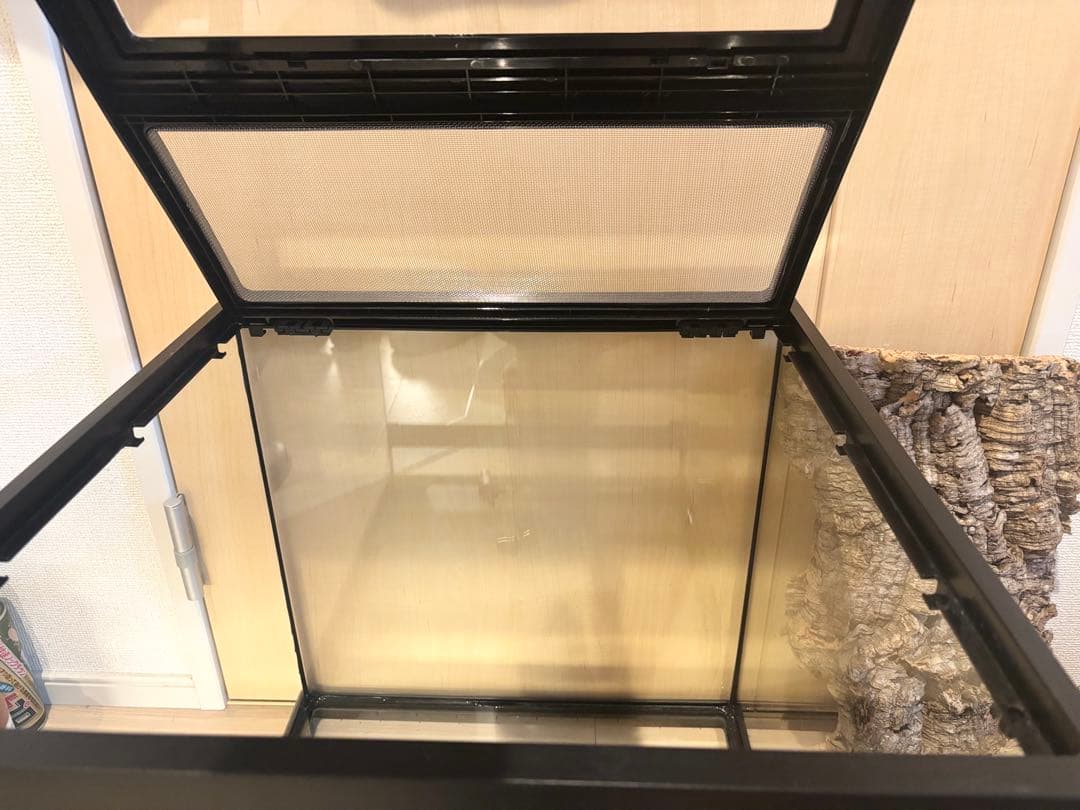 GEX エキゾテラ グラステラリウム4545 爬虫類 飼育ゲージ ドレイン