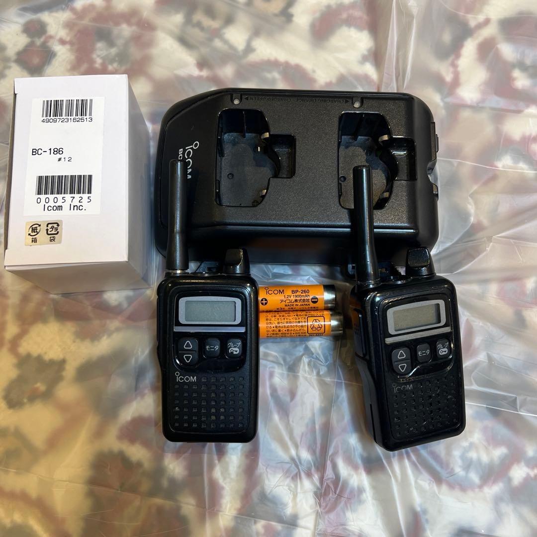 ICOM アイコム IC-4300 2個 BC-200/186 1個　セット