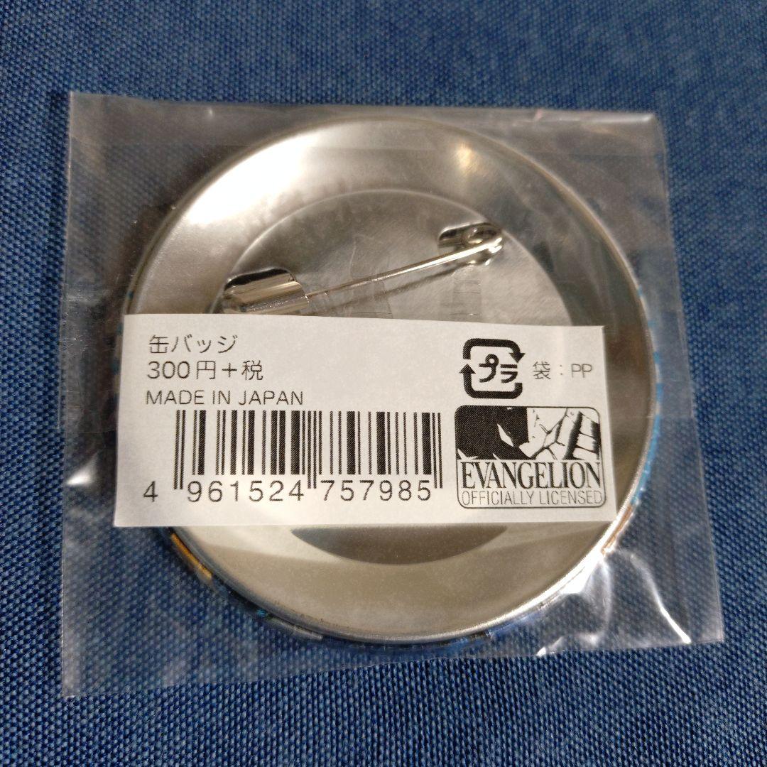 缶バッジ　碇シンジ　渚カヲル　エヴァンゲリオンストア東京限定　月替わり　カラー
