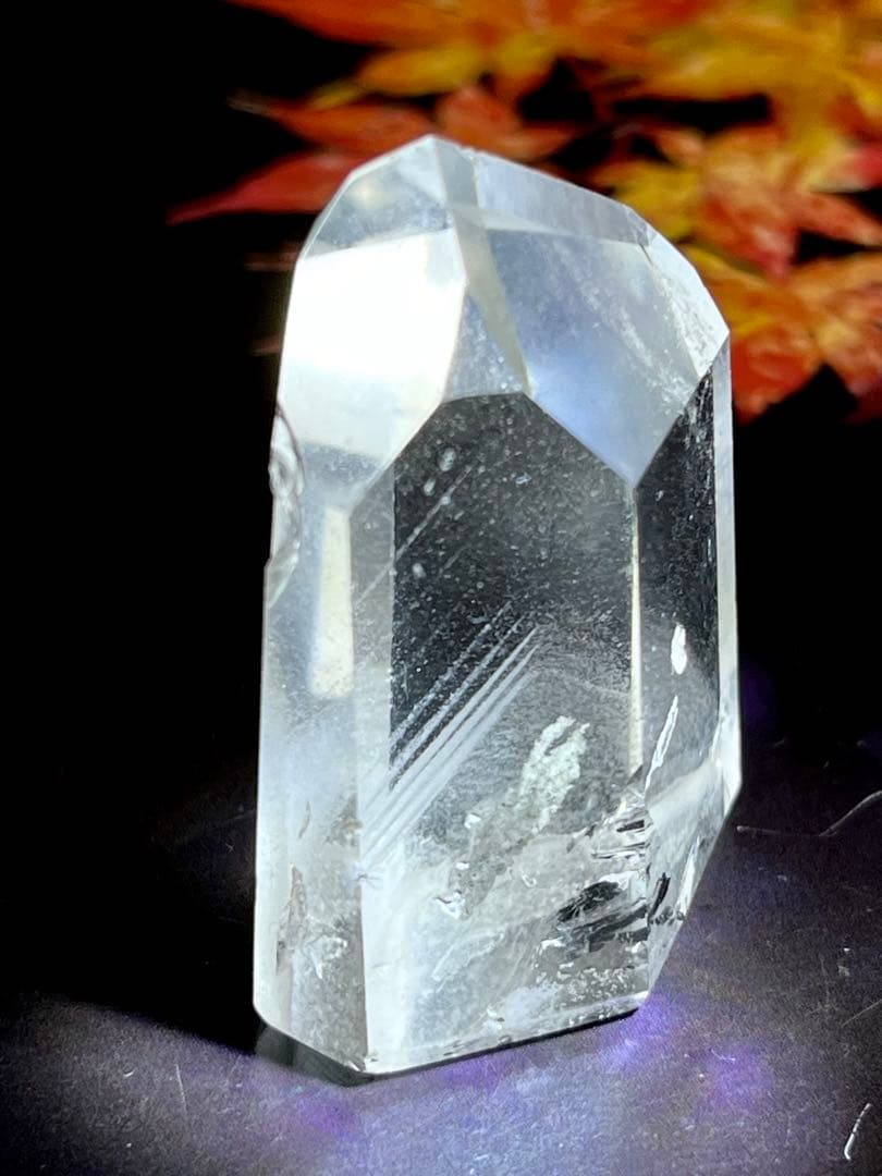 龍脈水晶✨　ホワイトファントム　クリスタル　水晶　原石　ポリッシュ　ポイント