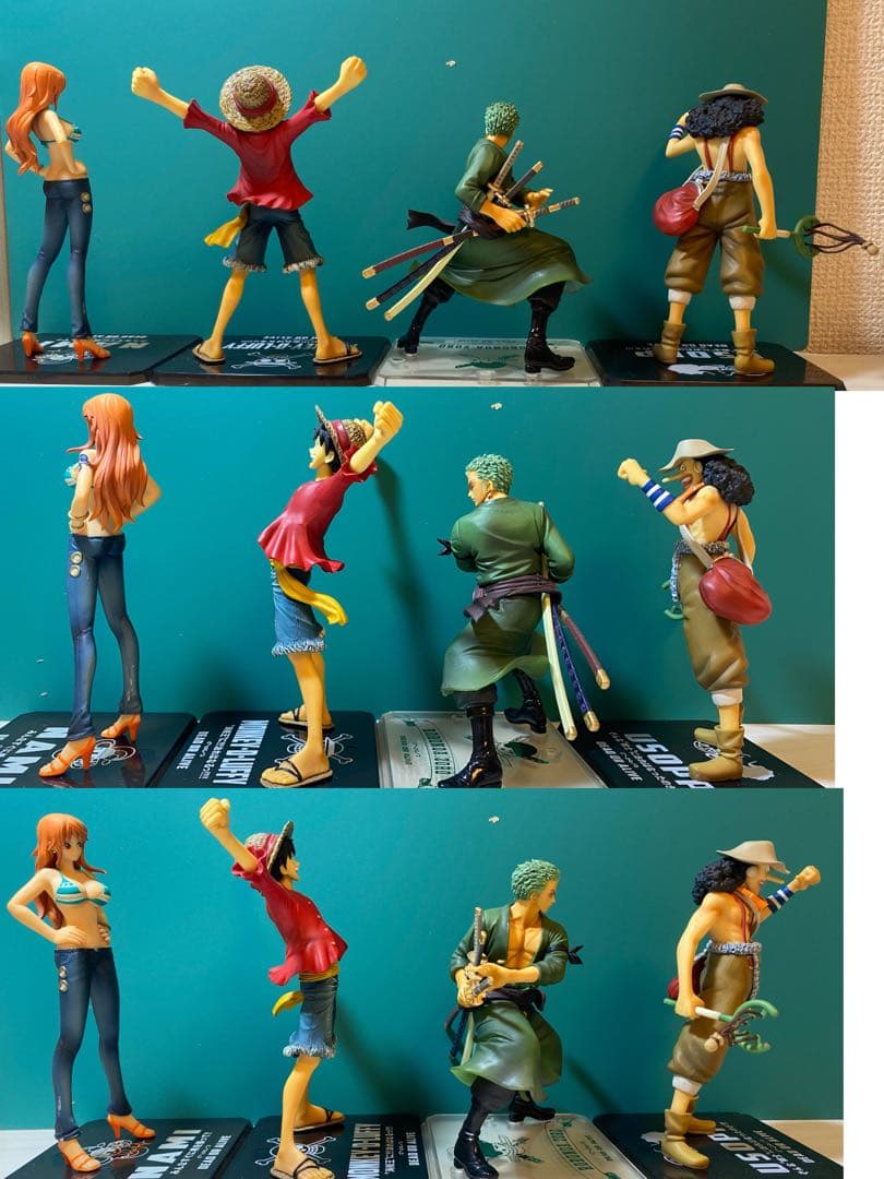 ワンピースフィギュアセット　麦わらの一味_新世界編