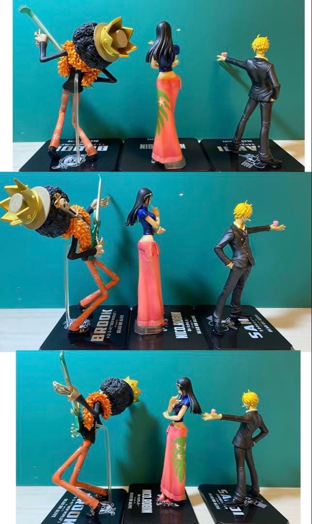 ワンピースフィギュアセット　麦わらの一味_新世界編