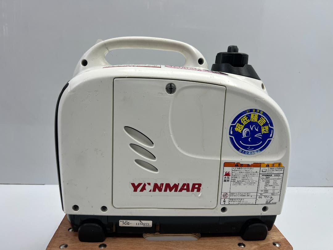 YANMAR ヤンマー インバータ発電機 G900iS2 動作良好 ♪ 1115