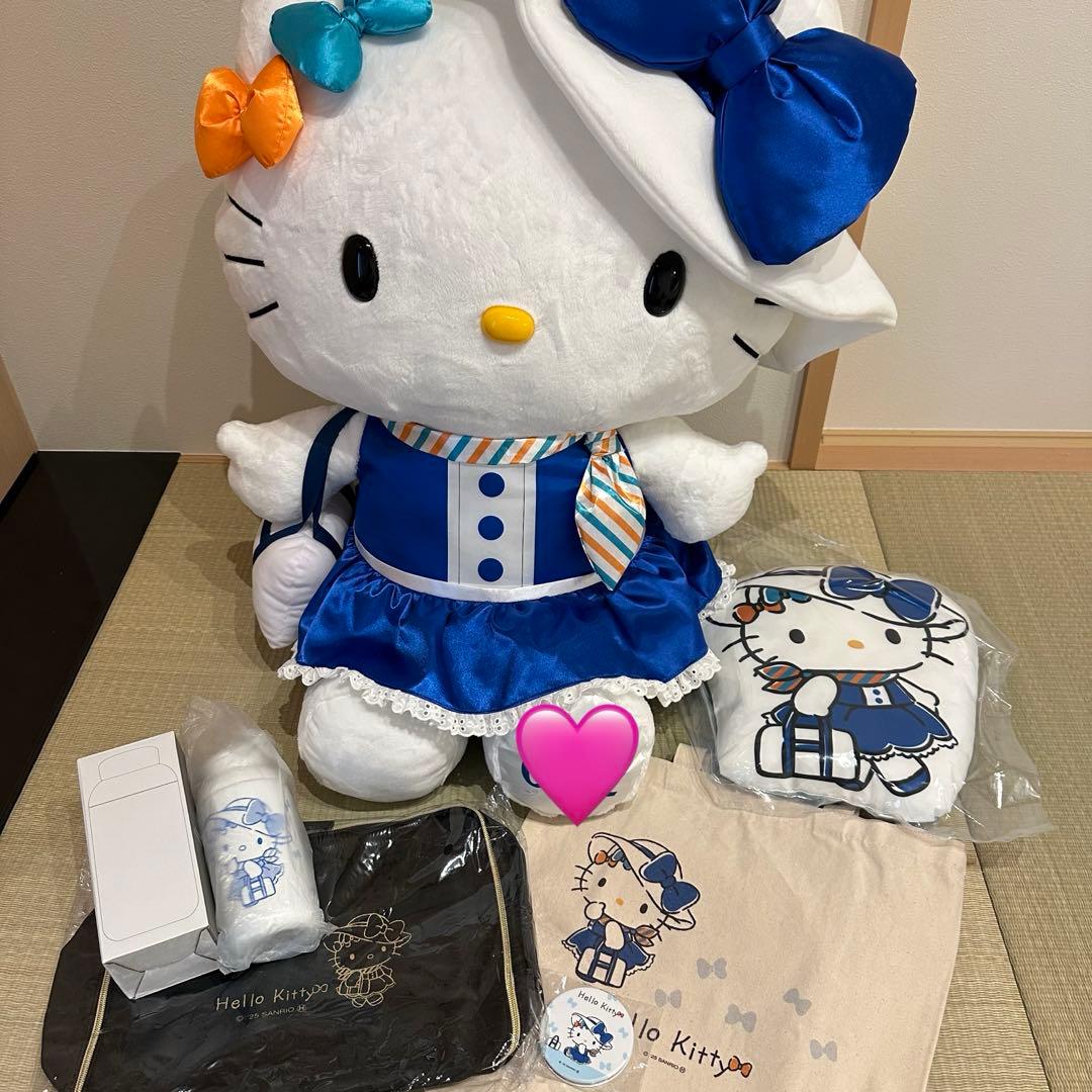 ハローキティ リゾートトラスト エクシブ BIGぬいぐるみ 限定グッズ