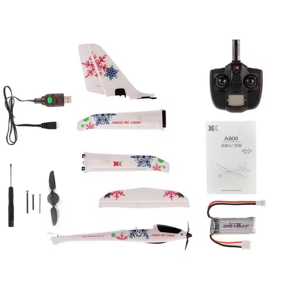 Wltoys 5CH RC 飛行機 3D6G グライダー ラジコングライダー