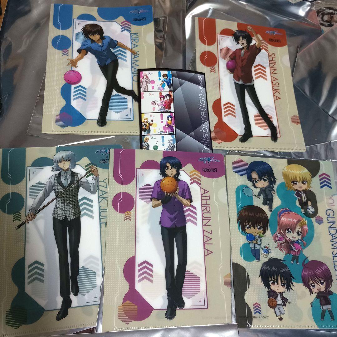 ガンダムSEED　FREEDOM　ラウンドワン　クリアファイル　アスラン　特典