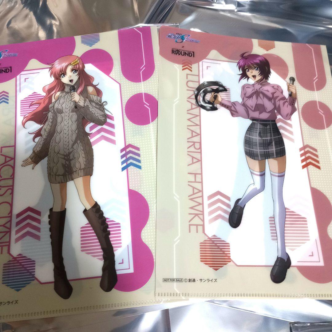 ガンダムSEED　FREEDOM　ラウンドワン　クリアファイル　アスラン　特典