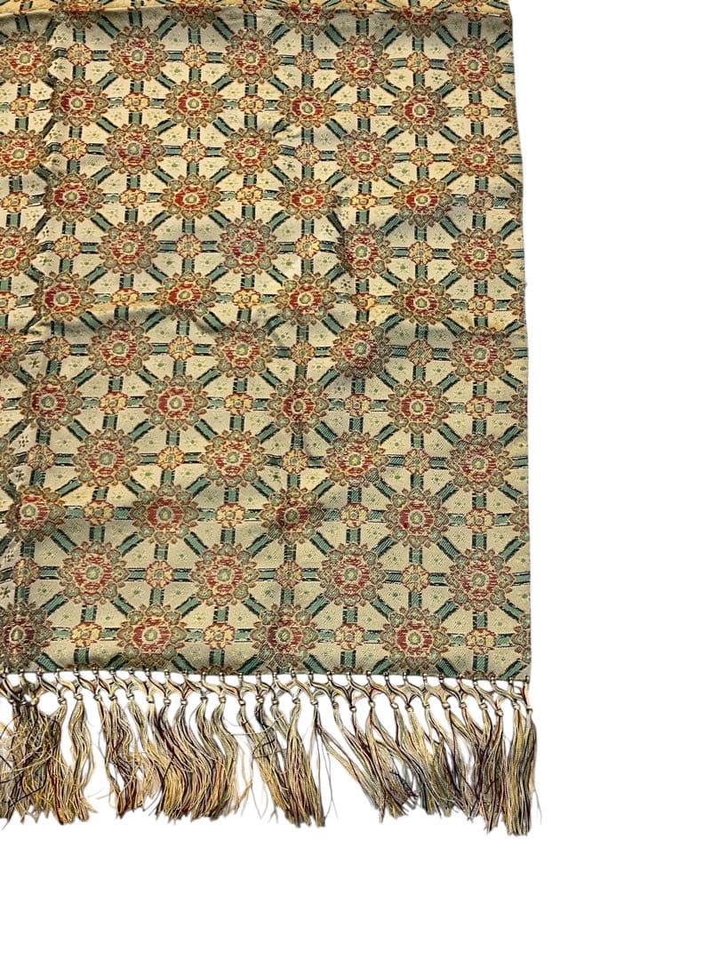 龍村美術織物　小蜀紅錦テーブルセンター　3号　60x110cm 絹100%