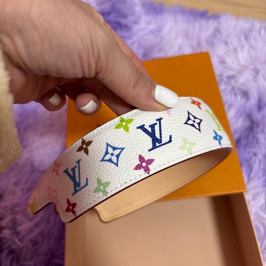 新品VUITTONマルチカラーヘッドバンド　ヘアバンド　カチューシャ