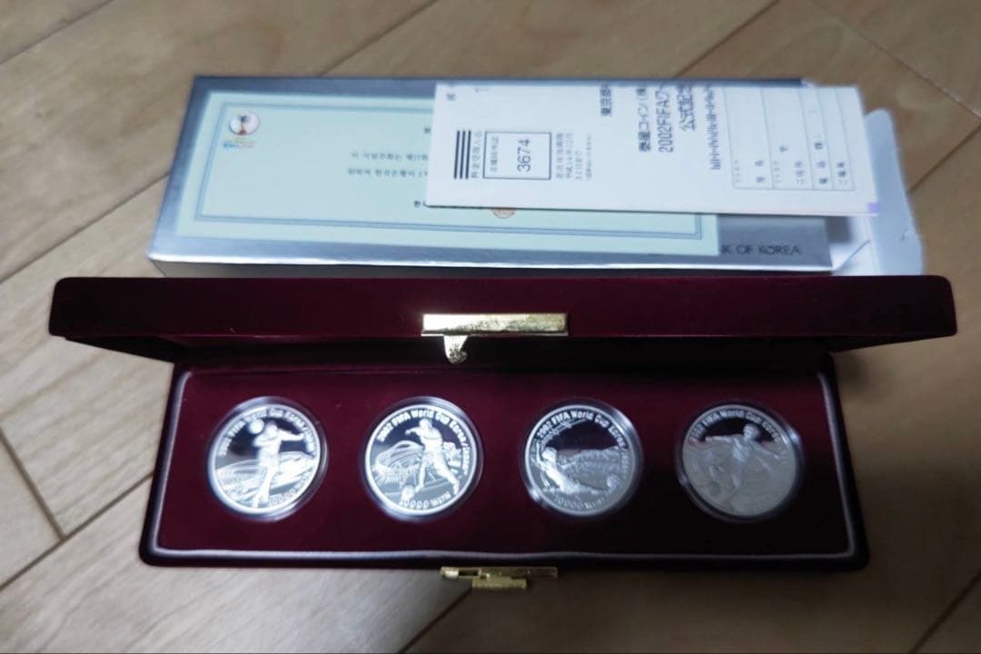 2002 FIFA WORLD CUP KOREA 記念硬貨