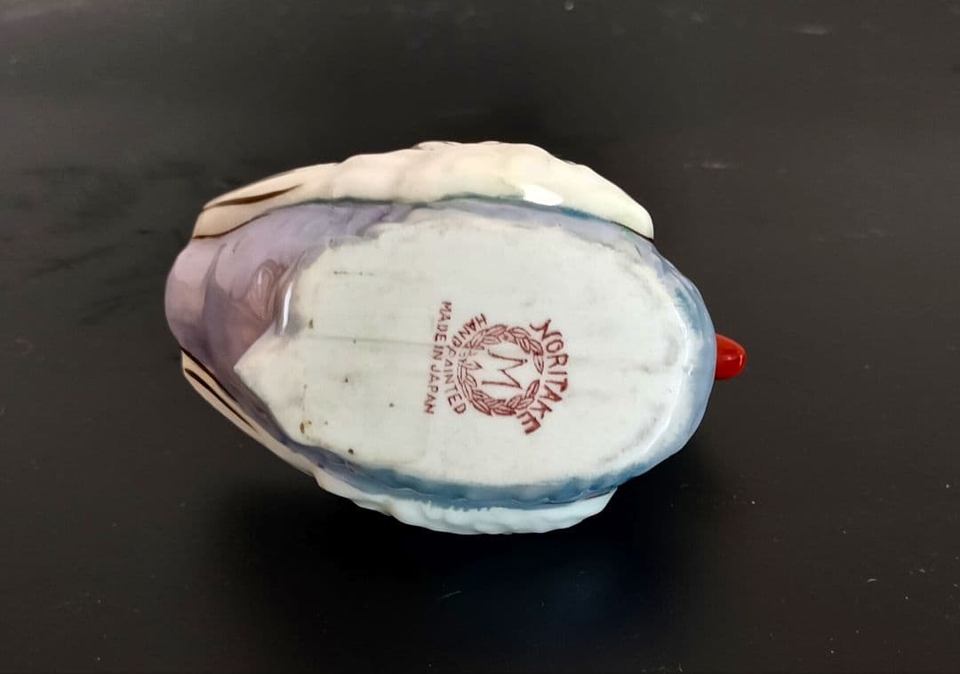 美品！オールドノリタケ 白鳥 スワン 小ボウル1918年 ラスター彩