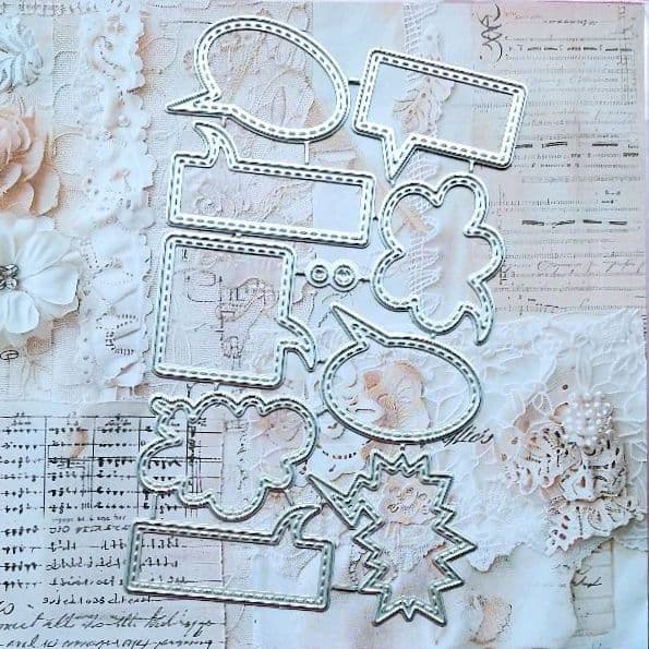 ☆カッティングダイ 吹き出し☆