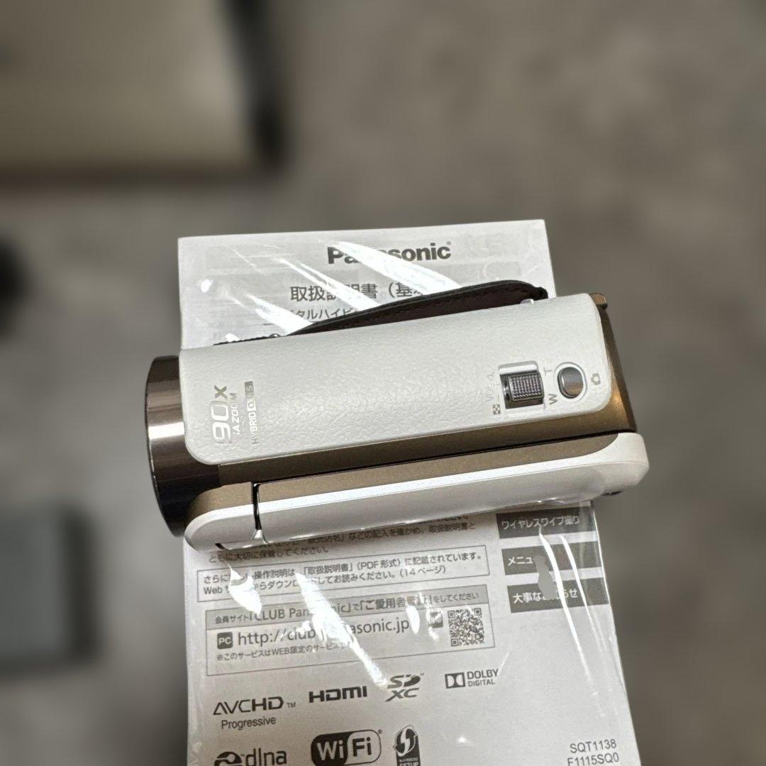 ほぼ未使用　【卒業・卒園式におすすめ】HC-W580M ビデオカメラ