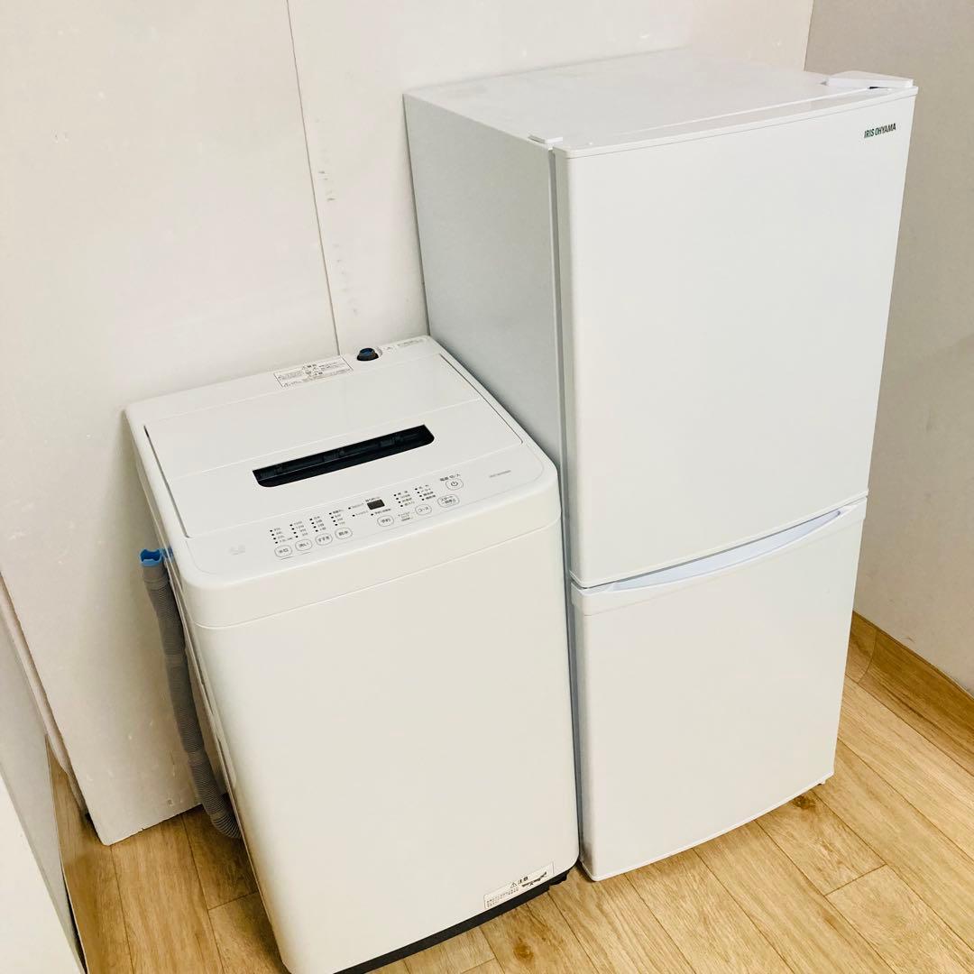 高年式美品アイリスオーヤマ1人暮らし家電セット❗️大阪、大阪近郊配送と設置無料D