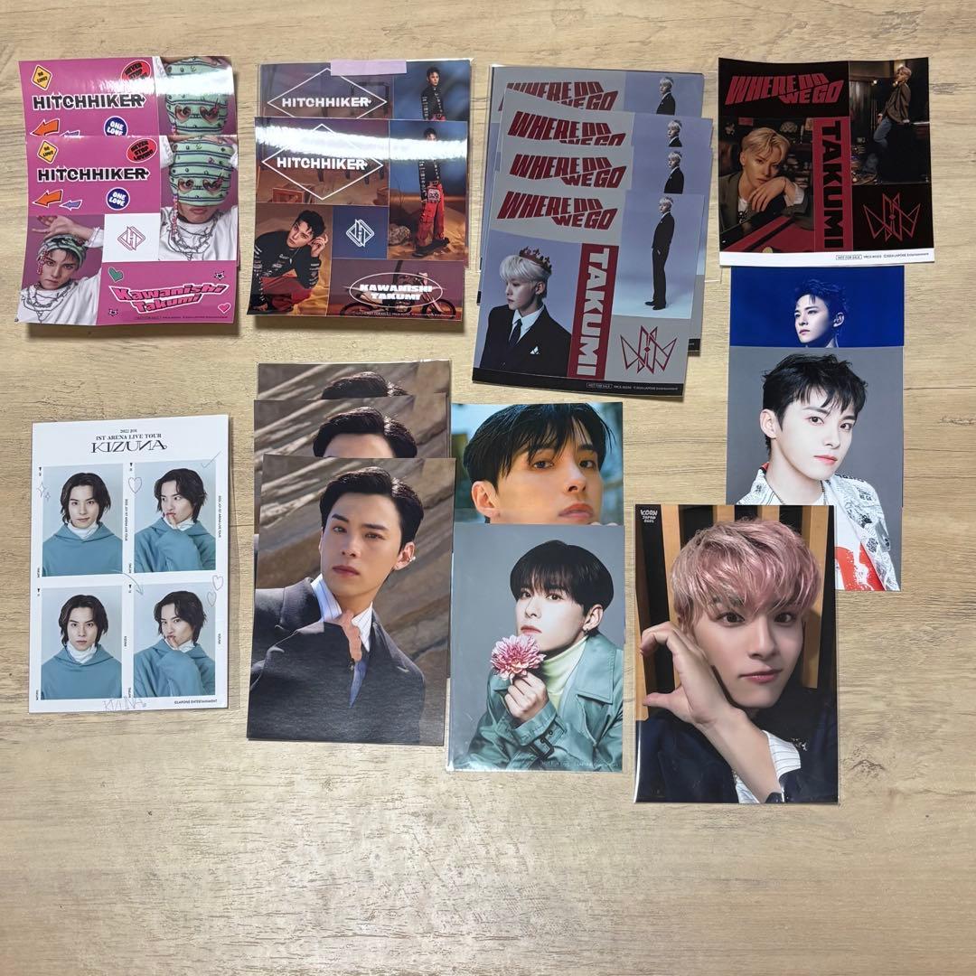 JO1 川西拓実 トレカ ステッカーなど188点 まとめ売り