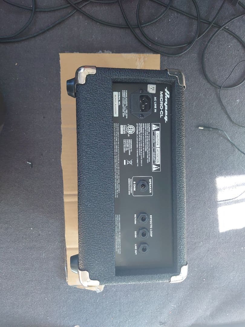 ampeg micro-cl ベース ヘッドアンプ