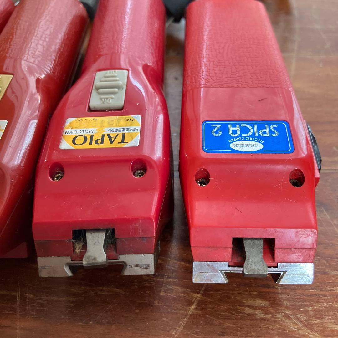 TAPTO バリカン 4台セット ☆ジャンク品☆