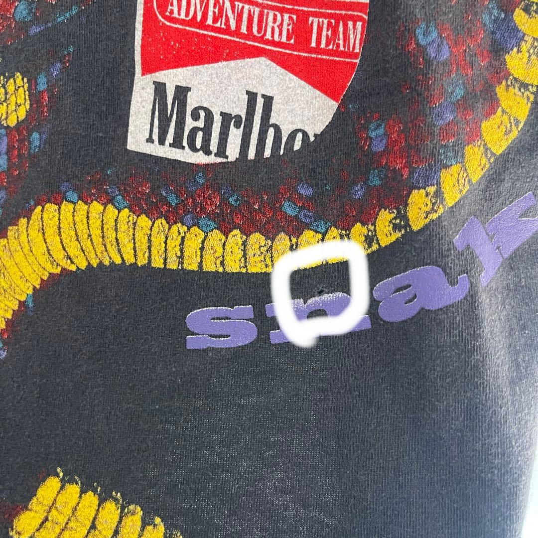 Marlboro マルボロ スネーク パス snake pass Tシャツ L