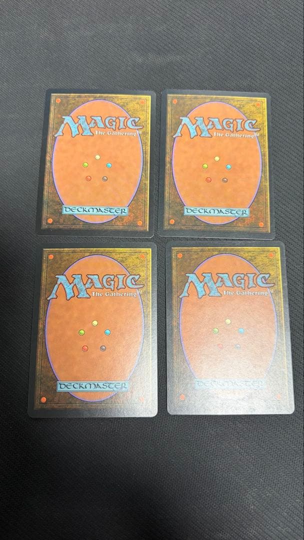 MTG 初版 テンペスト 不毛の大地 日本語 4枚セット