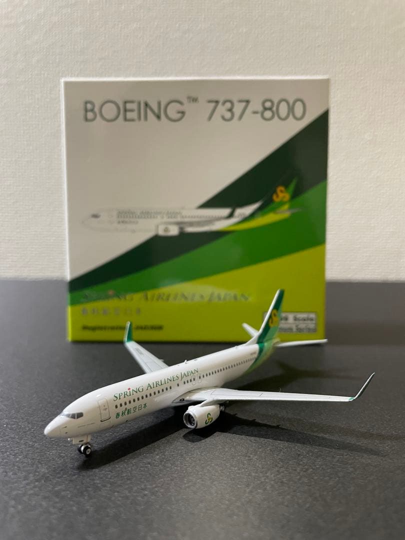 【新品】春秋航空日本 ボーイング737-800 フェニックス 1/400