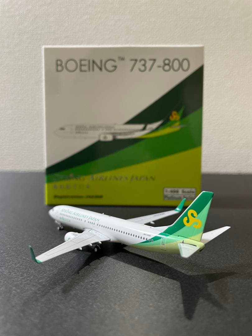 【新品】春秋航空日本 ボーイング737-800 フェニックス 1/400