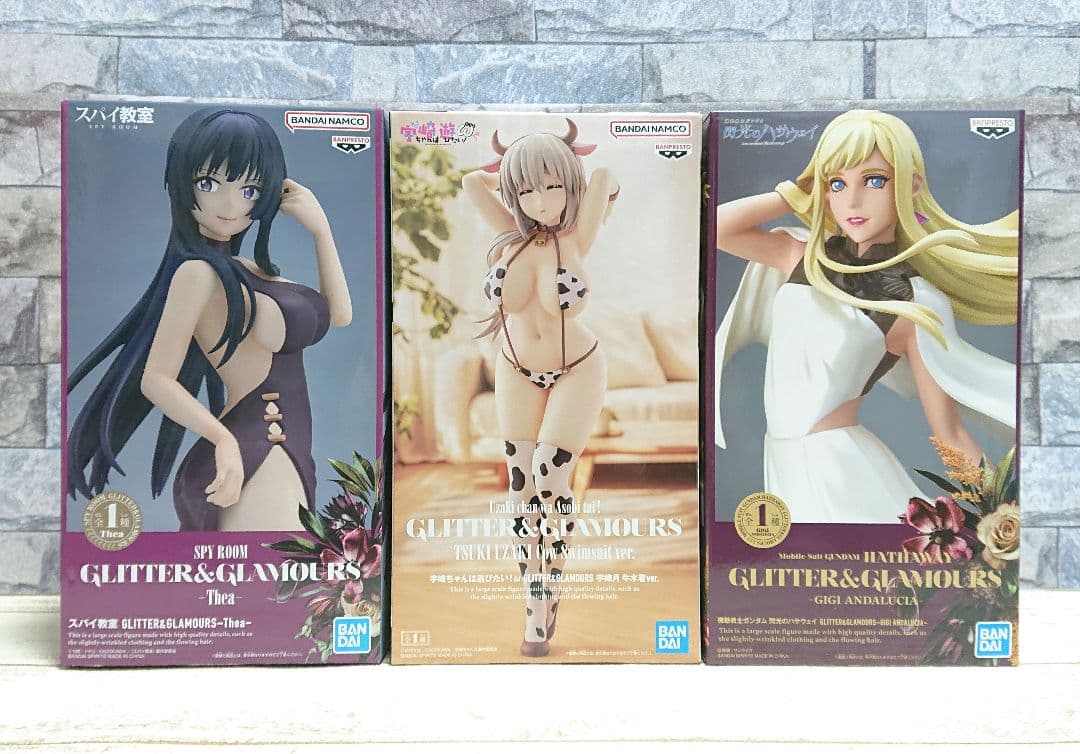 GLITTER 美少女フィギュア12点まとめ売り うる星やつら ワンピース 宇崎