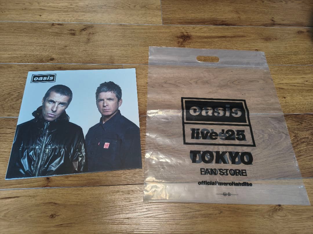 オアシス oasis live '25 パンフレット ショッパー