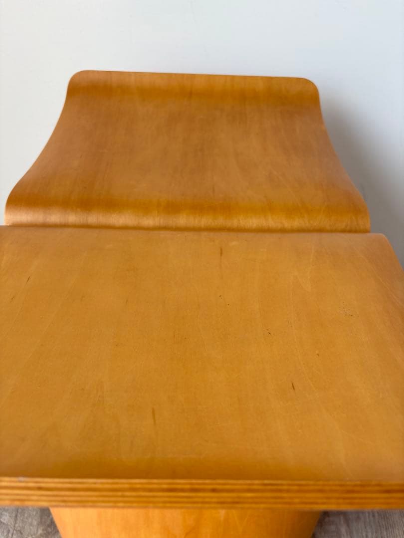 希少　ラージサイズ 天童木工 柳宗理　バタフライスツール　80〜年代ヴィンテージ