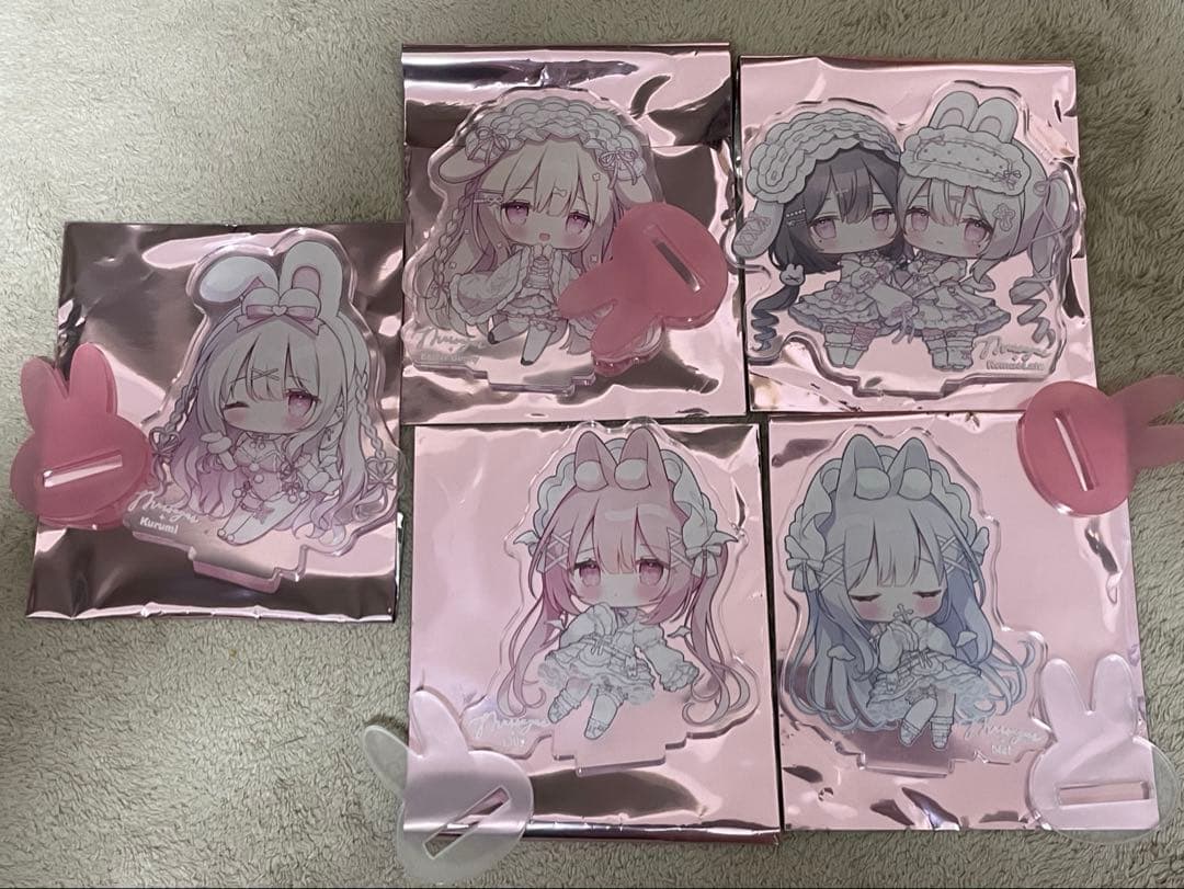 おもちもなか Mersugar こみトレ ct47 ミニキャラアクスタ コンプ