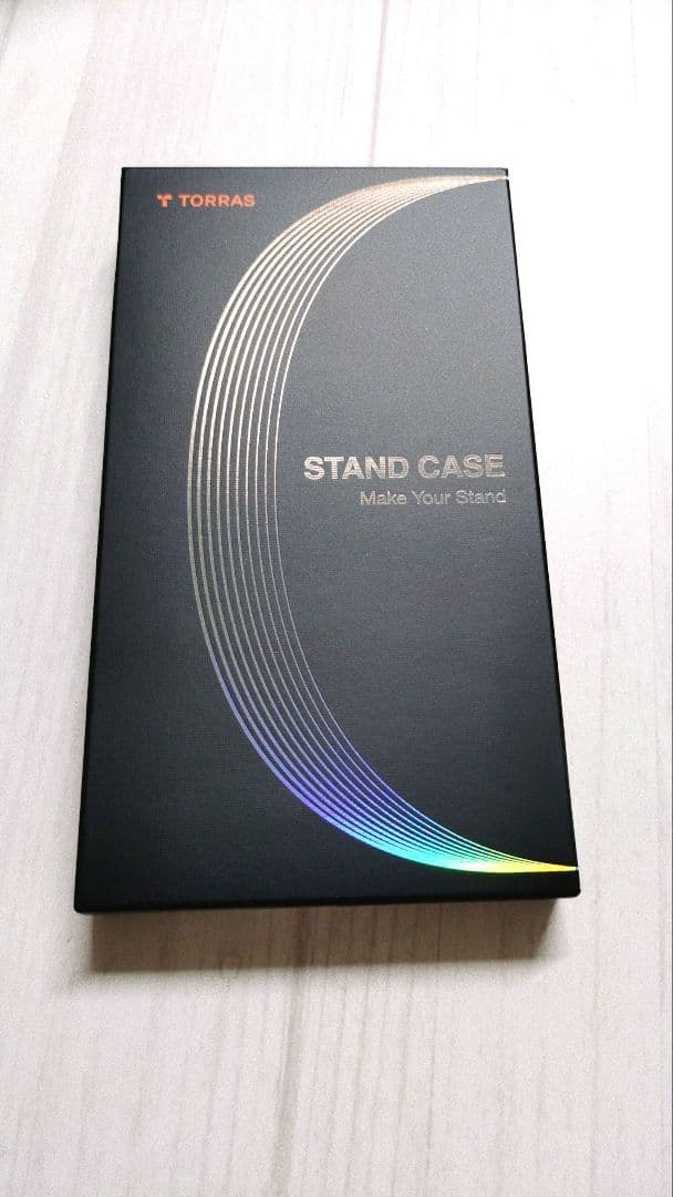 TORRAS iPhone 16 Pro 用 ケース 隠しスタンドブラック