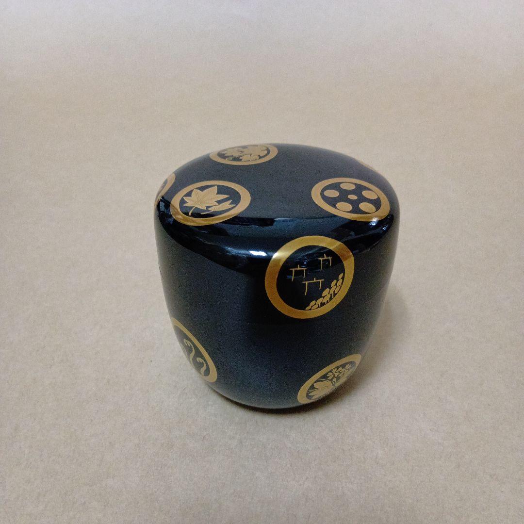 茶道具　大棗春秋丸紋蒔絵