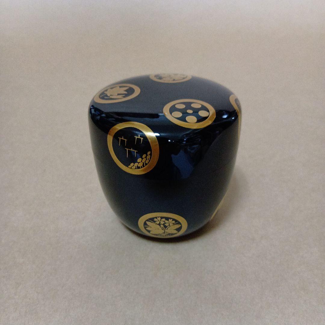 茶道具　大棗春秋丸紋蒔絵