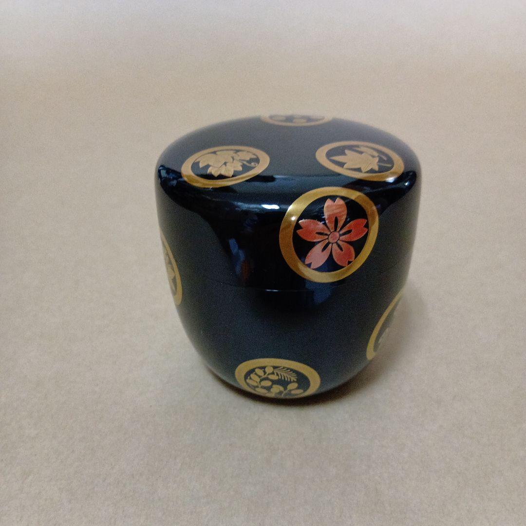 茶道具　大棗春秋丸紋蒔絵