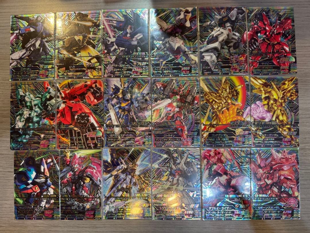 トライエイジ　鉄華繚乱　TKR5弾　cp セミコンプ　バルバトス　ウイング