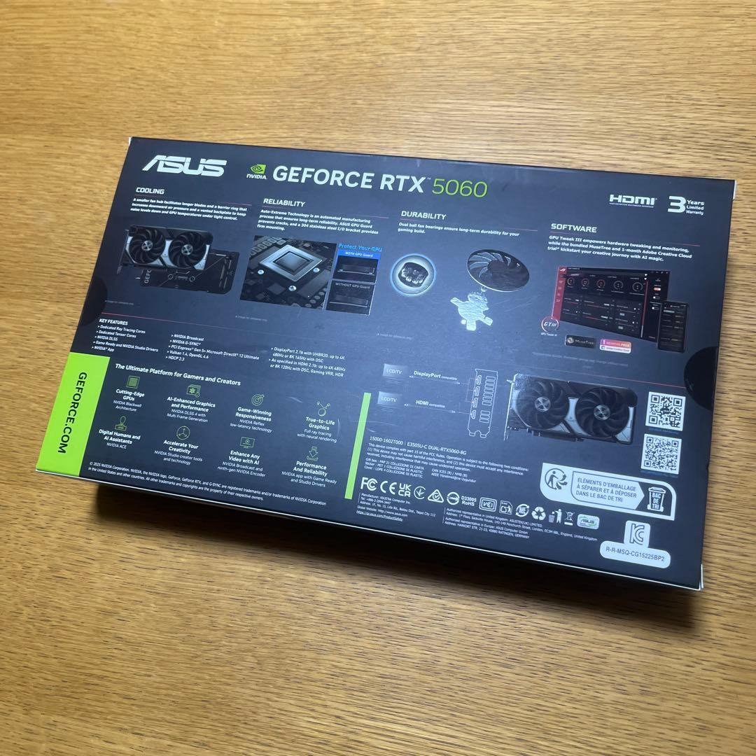 か*う様 【新品未開封】ASUS RTX5060